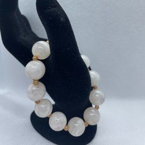 White Marble Bracelet